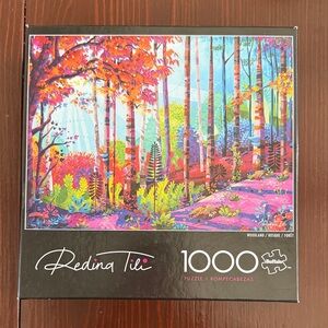Buffalo Games 1000 Piece Puzzle - Redina Tili Woodland